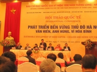 Hội thảo quốc tế “Phát triển bền vững Thủ đô Hà Nội...&quot;