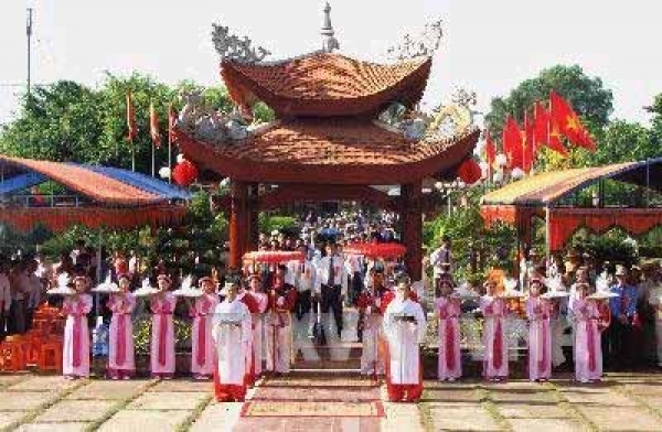 Tín ngưỡng thờ cúng Hùng Vương trở thành di sản văn hóa phi vật thể tiêu biểu của nhân loại